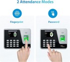 Ngteco As10 Standalone Time Card Machine Automatic Punch In Out