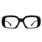 Vintage Square Eyeglass Framesthick Acetate Reading Glasses Recessed Retro 2280