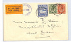 South Africa Air Mail Cover 1925 Somerset West East London samwells yj141
