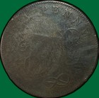 1797 Staffordshire Halfpenny Conder Token Good G Coin  33844