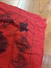 Rare Collectible Willie Nelson 1977 Red Bandana With Song Titles By Frank Bros 
