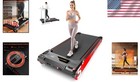 2 5hp Portable Treadmill With Led Display   Adjustable Incline For Home Fitness