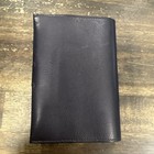Hermes R m s Passport Holder Black Calfskin