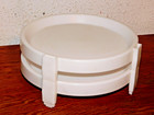 Tupperware Pie Saver  511 Divide-a-rack Pie Stackers Set Of 2