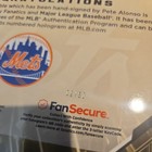 2025 Fanatics Emanate Pete Alonso 8 X 10 Autograph Gold  12 50 Mets
