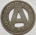 Atlanta Power Co Transit Token Georgia One Fare