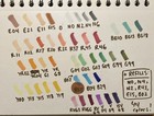 Copic Classic And Ciao Markers - 44 Colors  Tested  6 Refill Colors  pre-owned 