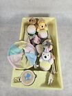 Vintage 1980 s Dakin Pastel Circus Musical Mobile Music Box Tree Ornaments Works