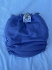Loveybums Large Lio Periwinkle Wool Jersey Cover   Snap-in Organic Cotton Diaper
