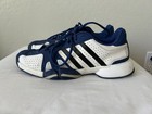 Adidas Barricade Men s Tennis Shoes  Men s 10 5  Blue white
