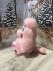 Needle Felted Pink Poodle