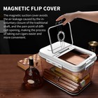 Cigarwong Cigar Humidor Clear Acrylic Spanish Cedar Plank Medium