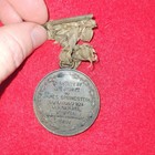 Original Civil War New Jersey  First Defenders  Medal 1861  james Springstein 
