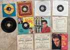 Elvis Presley Original 45 Rpm Vinyl Records Lot With Sleeves Rock   Pop