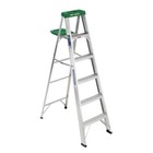 Werner 6 Ft  H Aluminum Step Ladder Type Ii 225 Lb  Capacity