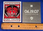 Original Unused 2007 White Stripes Icky Thump Promo Sticker Fridge Magnet Frame