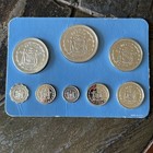 1976 Silver Proof Coin Set - Belize -all Coins  925 Silver 3 09 Toz  Hurry-melt 