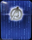 2020  2 Fiji Marvel Avengers Emblem 1 Oz Silver Colorized Coin In Ogp