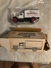 Hawkeye 1931 Motor Truck Coin Bank 1 34 Diecast Metal Black red W Key