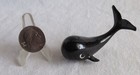 Retired Hagen Renaker Whale Black   A 806 Miniature