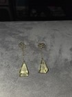 Audrey Hepburn Owned   Worn 60 s Plastic Dangler Clip-on From Sydney Guilaroff