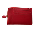 Valentino By Mario Valentino Red Gia Pal Leather Card Holder Case Wallet