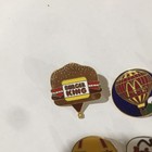 Vintage 80s Fast Food Hot Air Balloon Pins Lot Burger King Mcdonalds Dominos
