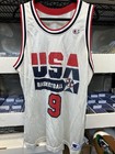 Michael Jordan Champion Usa Dream Team Jersey Basketball Size 48  cbmh 