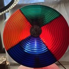 Christmas Rotating Color Wheel Lamp For Aluminum Tree Mcm Vintage No Lightbulb
