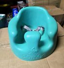 Bumbo Infant Floor Seat Baby Sit Up Chair With Adjustable Harness Green