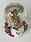 Kirkland Signature Musical Waterglobe Snowman And Kids  see Description  