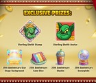 Neopets 25th Anniversary Celebration Monopoly Digital Code Only Stamp And Avatar