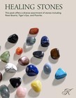 Bulk Tumbled Stones     Over 1 000   carats Mixed Polished Healing Crystals   Gem   