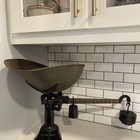 Antique Cast Iron Counter Scale Vintage Hardware General Store