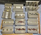 13  Vintage Finned Aluminum Heat Sinks Old Radio etc  Amplifier Amp 25   Lbs   