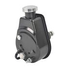 For Bbc Sbc Chevy Black Saginaw Style Power Steering Pump   Double Groove Pulley