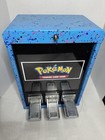 Sky Blue  1 Vend 3 Column Sticker Tattoo Pokemon Card Vending Machine W keys
