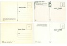 Lot Of 4   Miami Beach Florida   Indian Creek Aerial   Gold Coast   Postcards