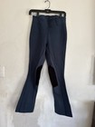 Sticky Seat Womens Cargo Boot Cut Denim Dye Equestrian Breech Riding Pants  M