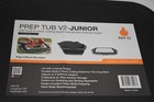 Drip-ez Bbq Prep Tub V2 W  Lid   Built-in Cutting Board Foldable Design Junior