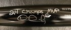 Dylan Dreiling Autographed Black Old Hickory Game Model Bat Beckett Coa