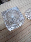 Vintage Antique Glass Swirle Ink Well  From A Fl  Estate 