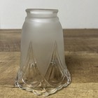 2 Vintage Glass Globes For Light Fixture Replacement 5 1 4    High W 2    Fitter