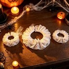 Lace Clown Neck Ruffle Collar   Cuffs Set Vintage Clown Costume Accessories