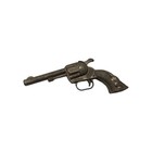 Vintage Hubley Smoky Cap Gun Toy Metal Western Cowboy Toy Pistol Die Cast Toy
