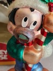 Disney s Mickey Mouse Glass Christmas Ornament     Energizer     Broke Nose 