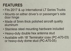 Procomm Pc-a70-02 Pca7002 2017-2022 International Lt Truck Hinge Antenna Mount