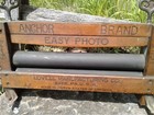 Antique Hand Crank Primitive Wringer Anchor Brand Easy Photo No  316 Lovell Mfg
