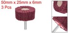 Abrasive Wheels 50mm X 25mm Buffing Polishing Wheels With 6mm Shank 3pcs
