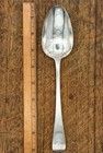 1801 Georgian London Sterling Silver Old English Tablespoon Serving Spoon 62g